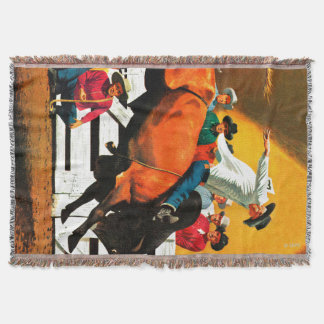 Bull Riding door Fred Ludekens Deken
