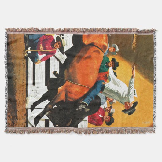 Bull Riding door Fred Ludekens Deken (Voorkant)