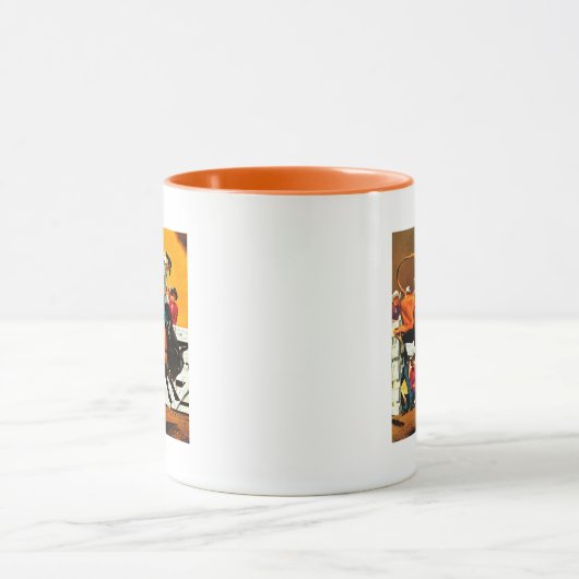 Bull Riding door Fred Ludekens Mok (Midden)