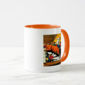 Bull Riding door Fred Ludekens Mok (Voorkant rechts)