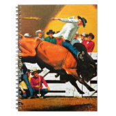 Bull Riding door Fred Ludekens Notitieboek (Voorkant)