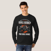 Bull Riding For Bull Rider Rodeo Athlete Future Bu T-shirt (Voorkant volledig)