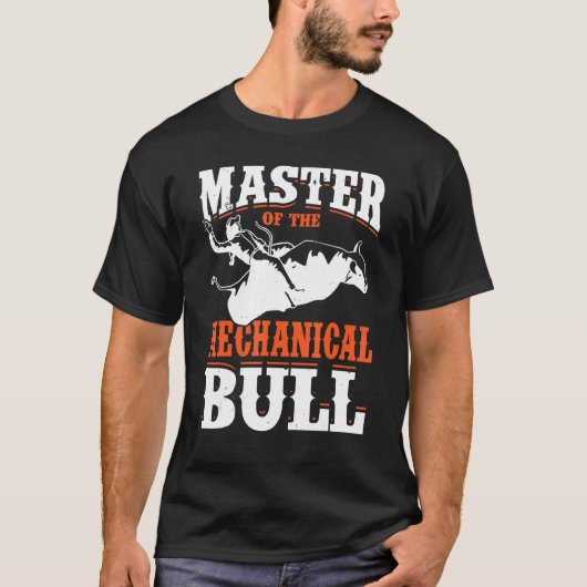 Bull Riding For Bull Rider Rodeo Athlete Future Bu T-shirt (Voorkant)