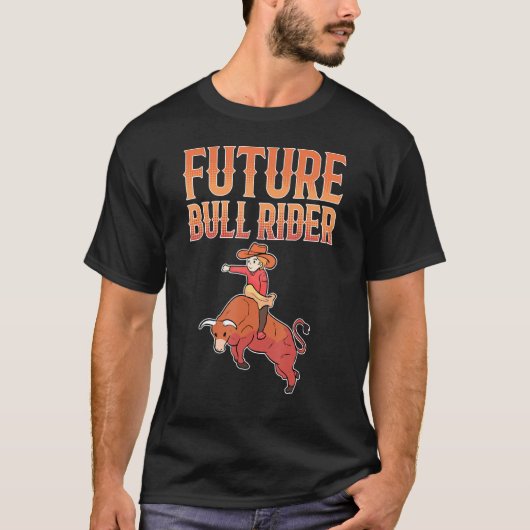 Bull Riding Future Bull Rider T-shirt (Voorkant)