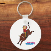 Bull Riding Sleutelhanger (Voorkant)