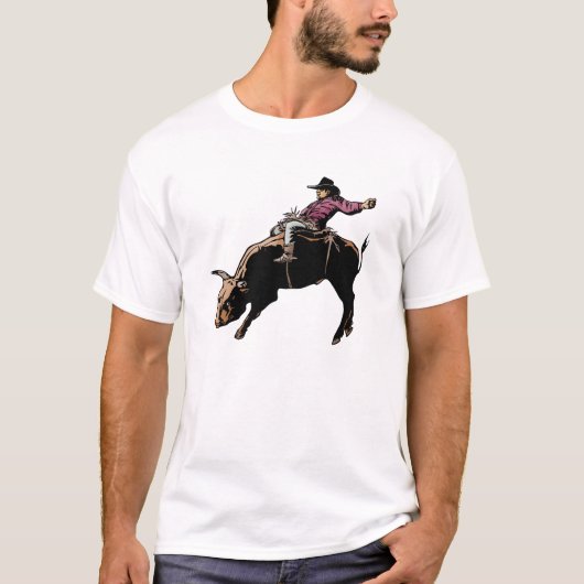 Bull Riding T-shirt (Voorkant)