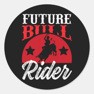Bull Riding T-shirt Future Bull Rider Design Rodeo Ronde Sticker