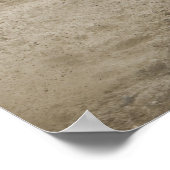 Bull-rijder op rodeo poster (Hoek)