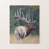 Bull Rocky Mountain Elk Legpuzzel (Verticaal)