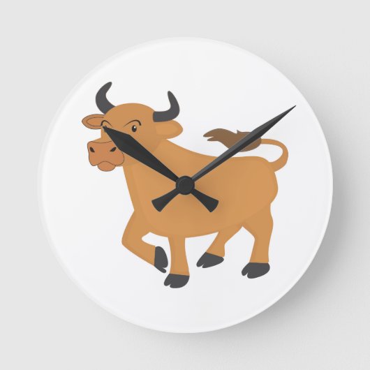 Bull Ronde Klok (Voorkant)
