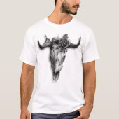 Bull Roos zwart-wit T-shirt (Voorkant)