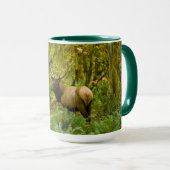 Bull Roosevelt Elk Mok (Voorkant rechts)