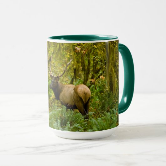 Bull Roosevelt Elk Mok (Voorkant rechts)