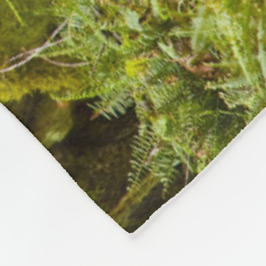 Bull Roosevelt Elk permanent in beemdje Fleece Deken (Hoek)