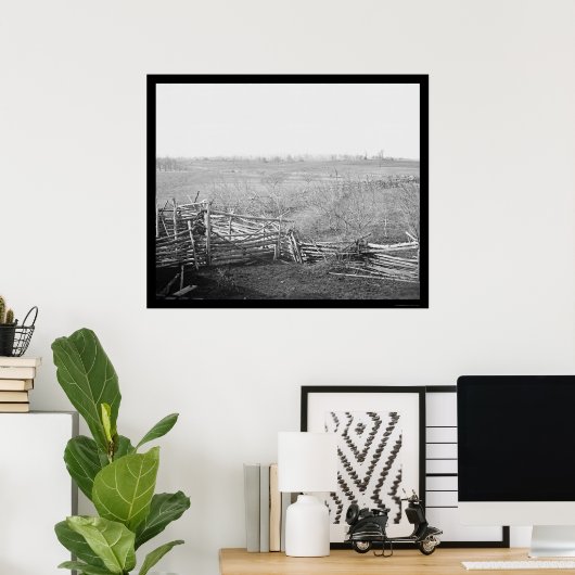 Bull Run Battlefield 1861 Poster (Thuiskantoor)