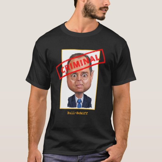 Bull Schiff Meme Shifty Adam Schiff Trump 2020 IMP T-shirt (Voorkant)