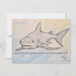 Bull Shark Briefkaart