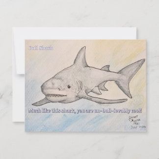 Bull Shark Briefkaart