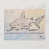 Bull Shark Briefkaart (Voorkant)