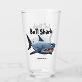 Bull Shark Glas (Achterkant)