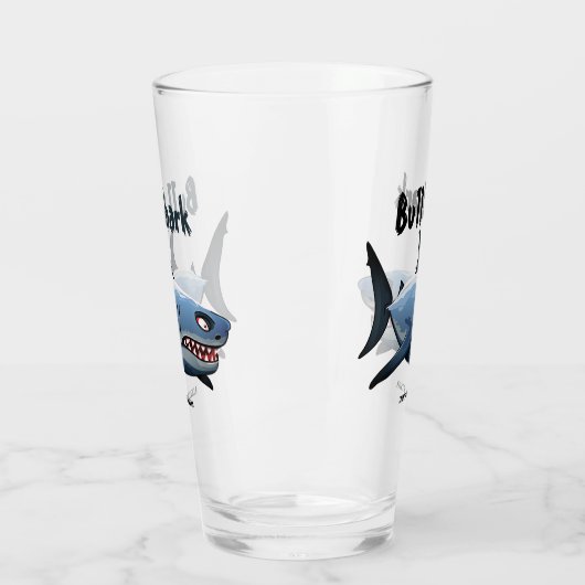 Bull Shark Glas (Links)
