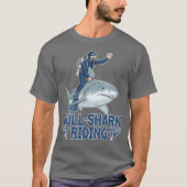 Bull Shark Riding T-shirt (Voorkant)