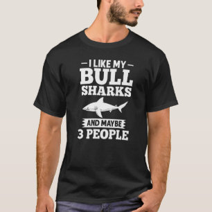 Bull Shark Teeth Animal Ocean T-shirt