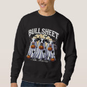 Bull Sheet moo Funny bulls Happy Halloween mannen Trui (Voorkant)