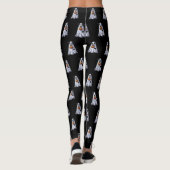 Bull Sheet spook Boo Happy Halloween Leggings (Achterkant)