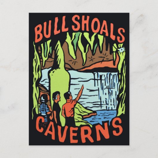 Bull Shoals Caverns Arkansas Travel Briefkaart (Voorkant)