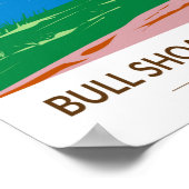 Bull Shoals - White River State Park Arkansas Poster (Hoek)