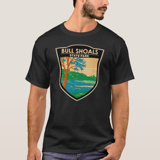 Bull Shoals - White River State Park Arkansas T-shirt (Voorkant)