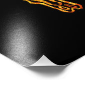 Bull Skull Blossom Foto Foto Afdruk (Hoek)