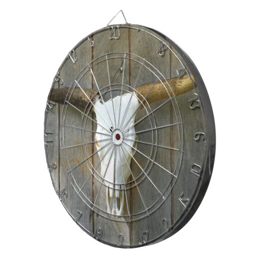Bull Skull DART BOARD Dartbord (Voorkant Rechts)