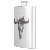 Bull Skull en Roos Emerico Art Style Classic Flacon (Links)