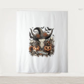 Bull Skull Halloween Koe Wandkleed (Voorkant)