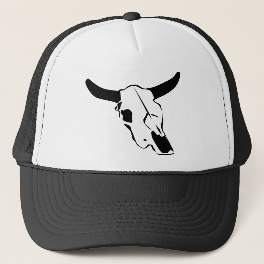 Bull Skull Trucker Pet (Voorkant)