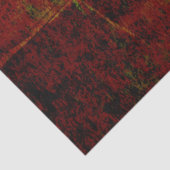 Bull Skull Western Land Brown Rustic Grunge Art Tissuepapier (Detail)