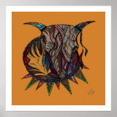 Bull Spirit Reproduction Poster (Voorkant)