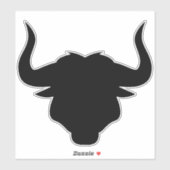 Bull Sticker (Vel)