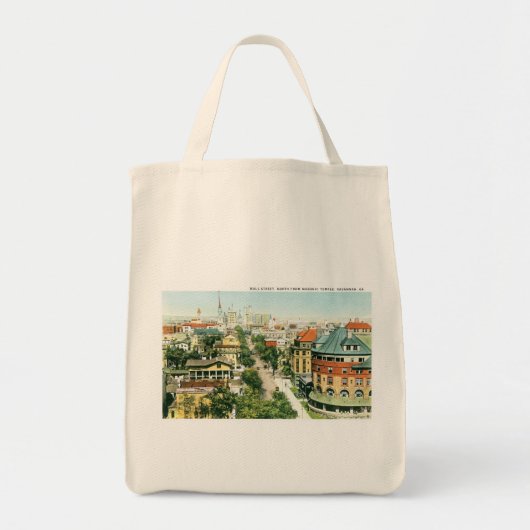Bull Street, Savannah, Georgia Tote Bag (Voorkant)