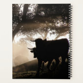 Bull Symboliek Kalender Planner (Achterkant)