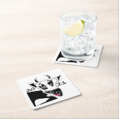 Bull symbool Nieuw jaar 2021 Chinees kalender zwar Kartonnen Onderzetters (Insitu)