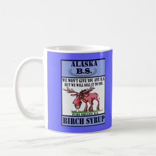 Bull Syrup Moose Koffiemok (Links)