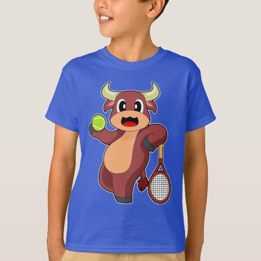 Bull Tennis bal T-shirt (Voorkant)