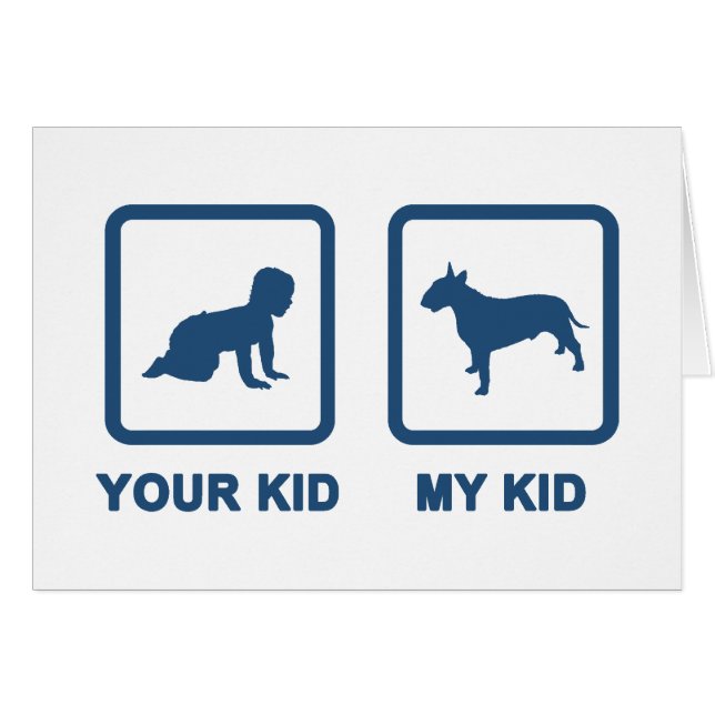 Bull Terrier (Voorkant Horizontaal)