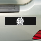 BULL TERRIER (3) BUMPERSTICKER (Op auto)