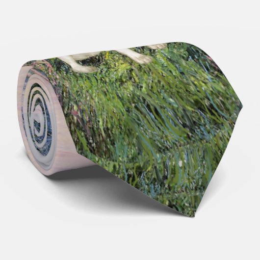 Bull Terrier 4 - Aan de Seine Stropdas (Opgerold)