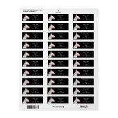 Bull Terrier Adresetiketten Etiket (Full Sheet)