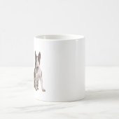 Bull Terrier (B) - Brindle en wit Koffiemok (Center)